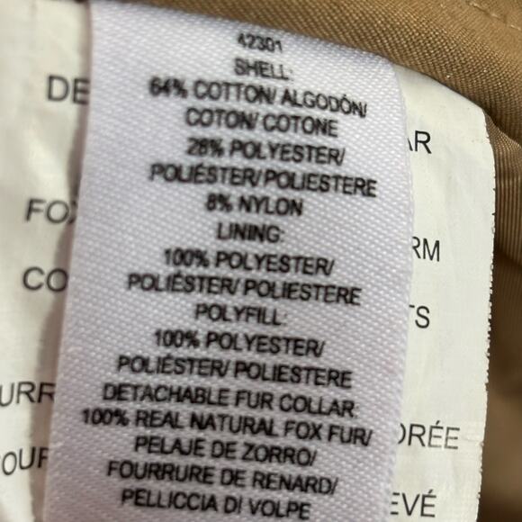 Derek Lam 10 Crosby Tan Long Length Vest - size XL - Picture 9 of 10